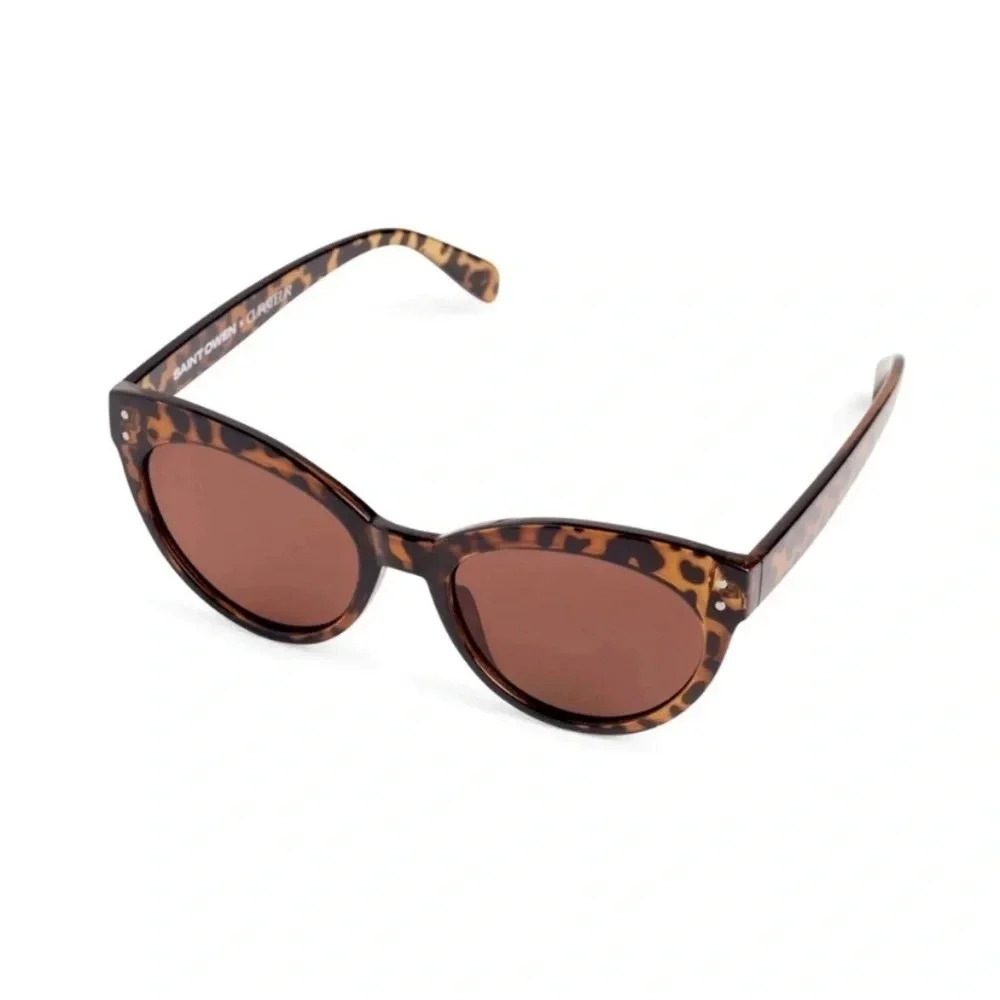Saint Owen X Curateur Sunglasses Cat Eye Tortoiseshell - New With Case